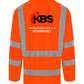KBS High Visibility Long Sleeve Polo Shirt