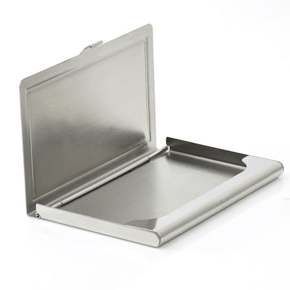 Wood Effect Business Card Holder