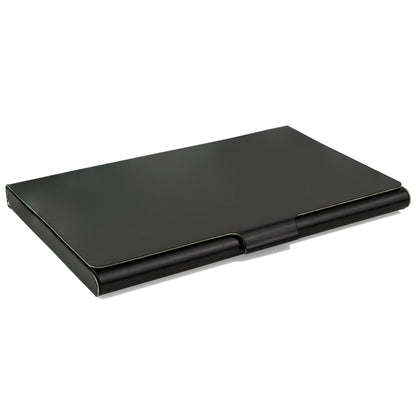 Steel Black Business Card Holder