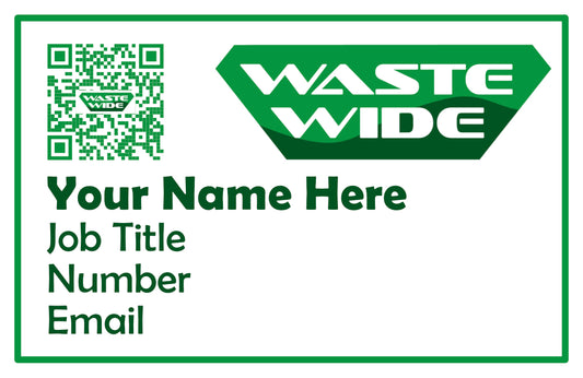Waste Wide Business Cards
