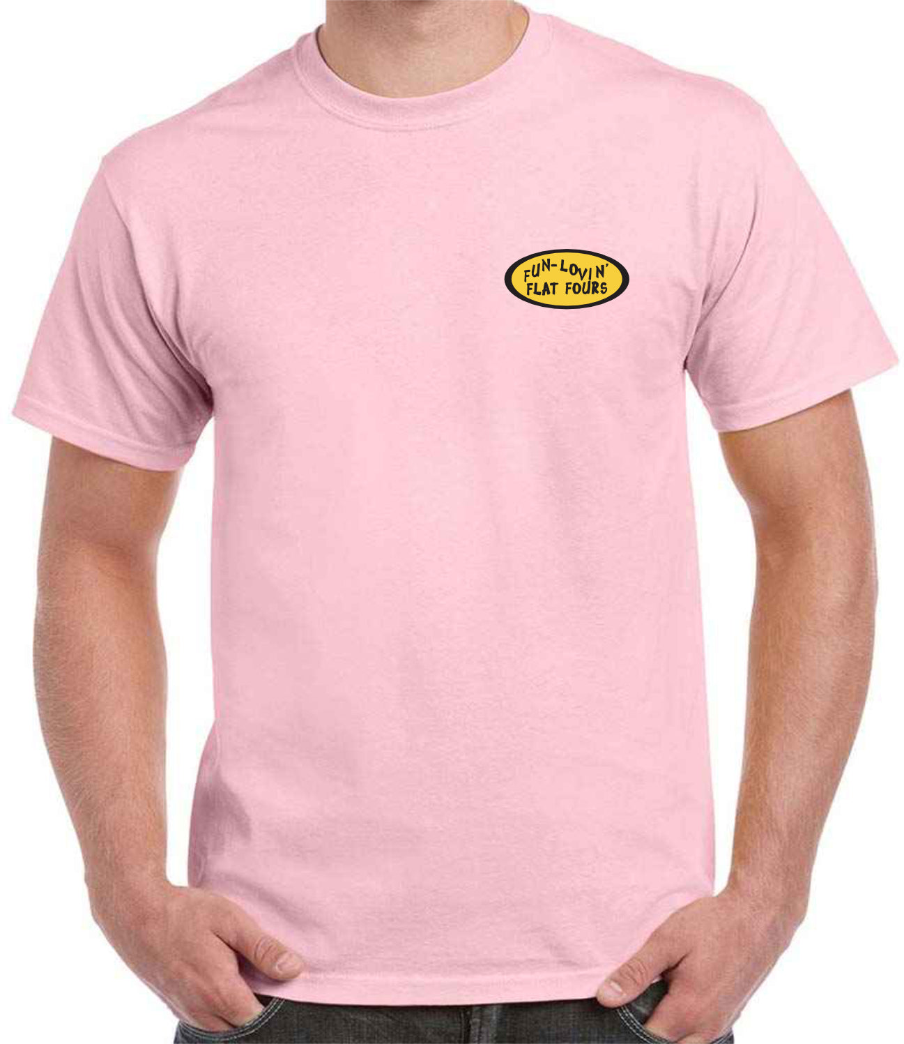 Gildan Hammer Heavyweight T-Shirt- Pink - Fun Loving Design