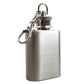 Steel Mini keyring hip flask