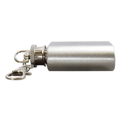 Steel Mini keyring hip flask