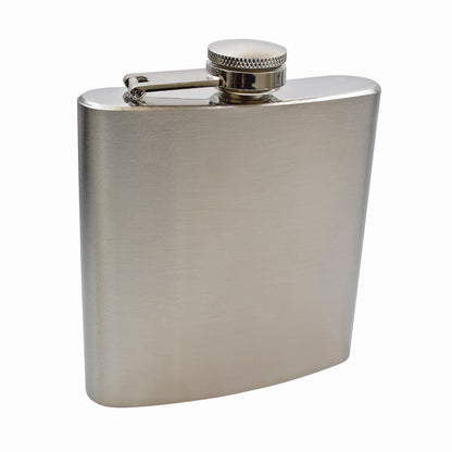 6oz Steel Hip Flask