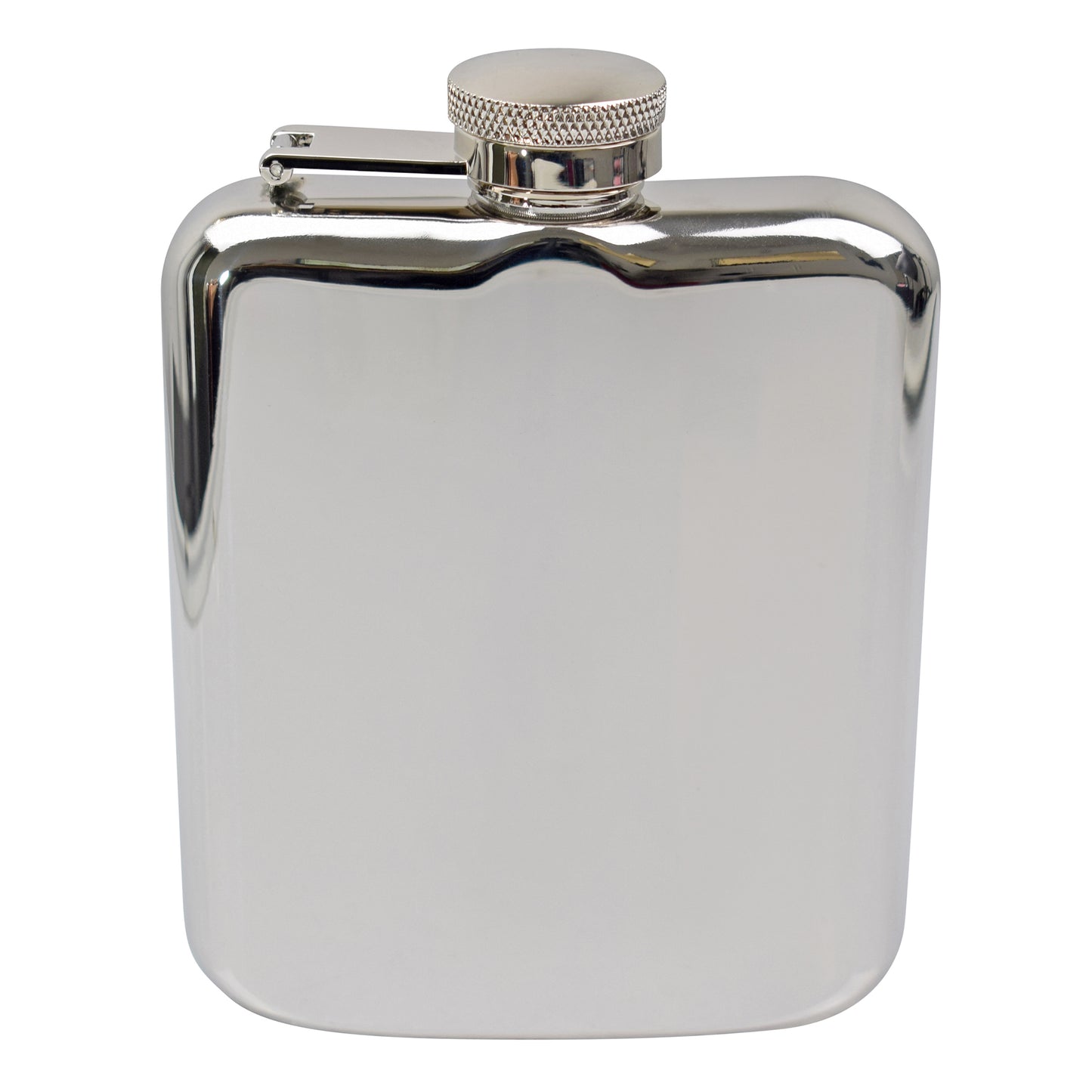 Silver Capped Hip Flask