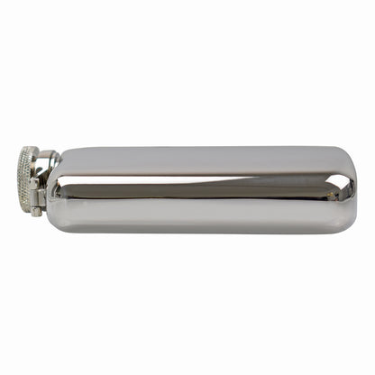 Silver Capped Hip Flask