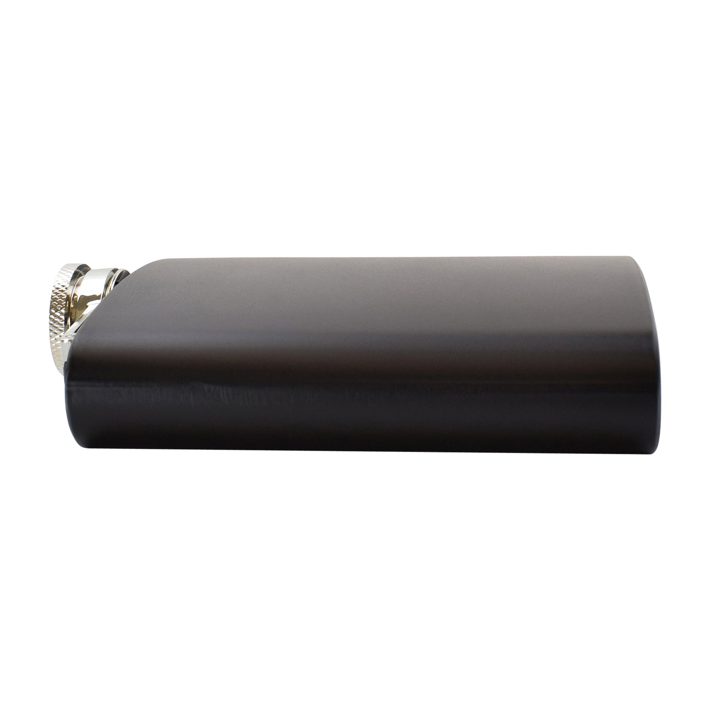 Matte Black Hip Flask