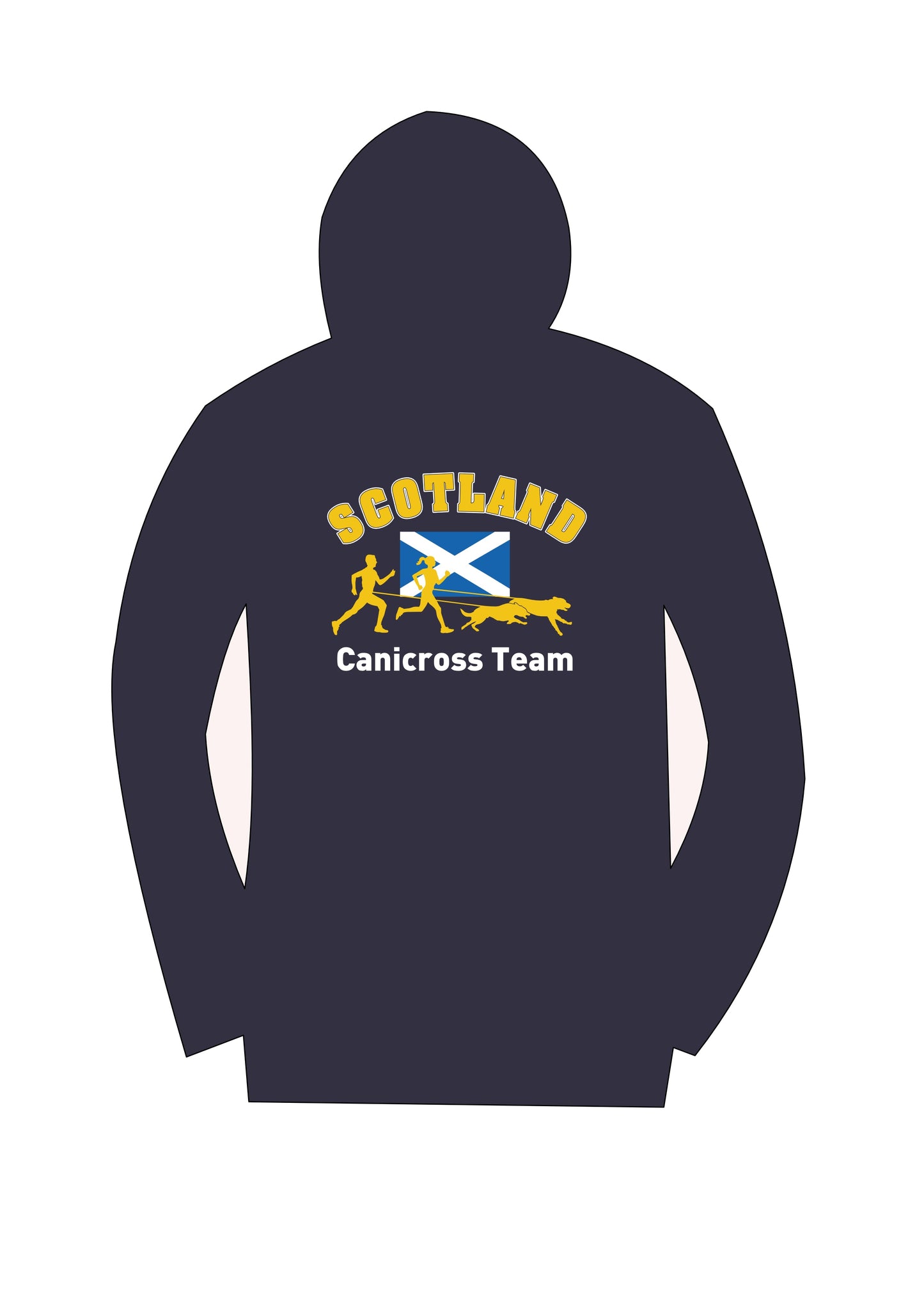 French Navy Comfy Hoodie -  Cani Scotland