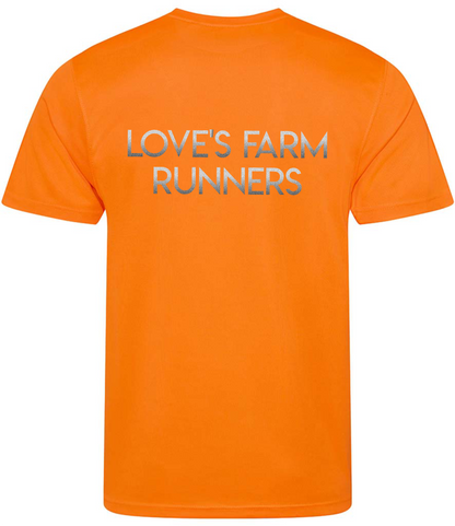 Love's Farmer Runners HiVis Mens Tshirt