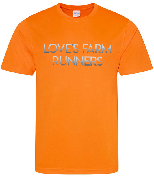 Love's Farmer Runners HiVis Mens Tshirt