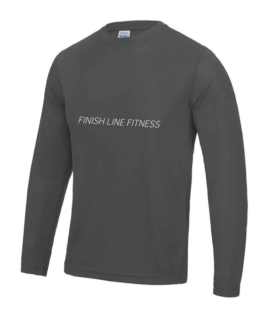 Finish Line Fitness- Long sleeve Tee (Uni sex)