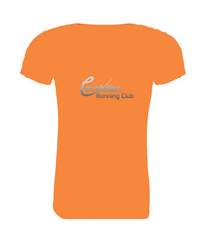 Hi-Viz Evolution Running Womens Tech Tee