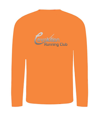 Hi-Viz Evolution Running Unisex Tech Long Sleeve
