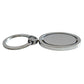 Silver Oval Keyring