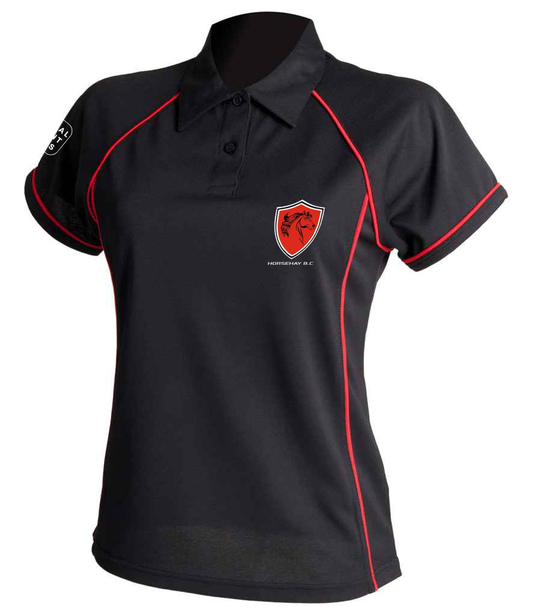 Horsehay B.C Ladies Performance Piped Polo Shirt Finden & Hales