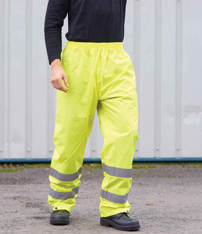 Ecofficiency Hi-Vis Rain Trousers