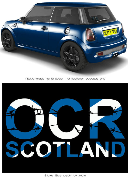 OCR Scotland car sticker - MySports and More