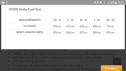 Ladies vest - MySports and More
