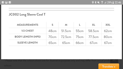 Men's long sleeve tech top - MySports and More