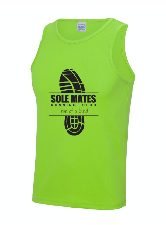 Sole Mates Mens Running Vest