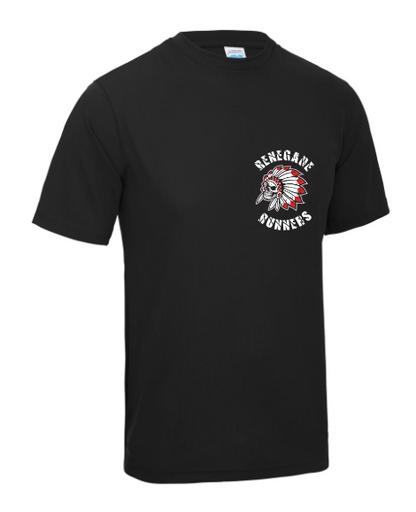 Renegades Mens Tech Tee Black/White/Red