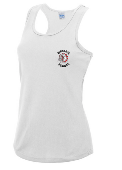 Renegades Womens Tech Vest Black/White/Red