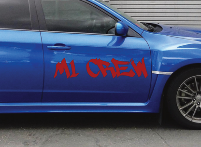 LARGE M1 Crew Stickers 400-900mm
