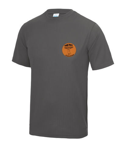 Fox Trotters Mens tech tee Grey