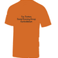 Fox Trotters Mens tech tee Orange