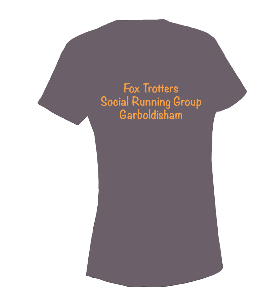 Fox Trotters Womens tech tee Grey