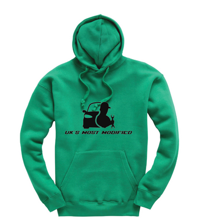 UKMM Hoodie Black Print
