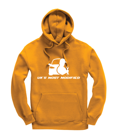 UKMM Hoodie White Print