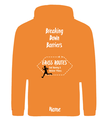 Grass Routes Unisex Zoodie - Orange Crush