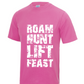 Caveman Coaching Tech Tee - Electric Pink