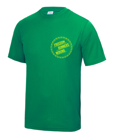 Green Freedom Runners Woking - Mens Tee