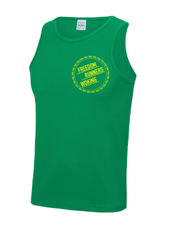 Green Freedom Runners Woking - Mens Vest