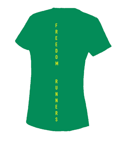 Green Freedom Runners Woking - Womens Tee