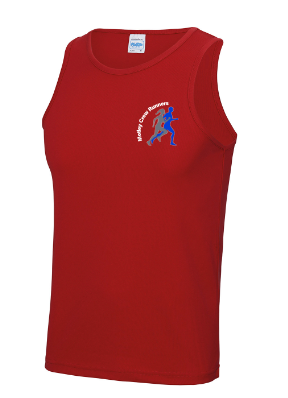 Fire Red Motley Crew Runners - Mens Vest