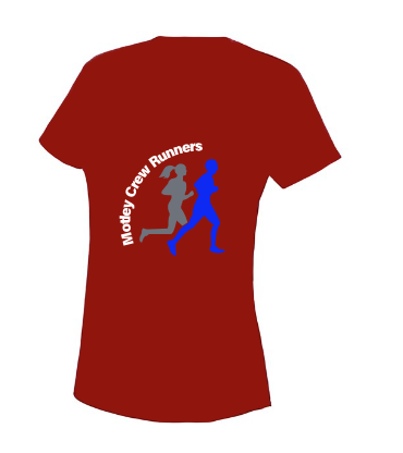 Fire Red Motley Crew Runners - Womens Tee