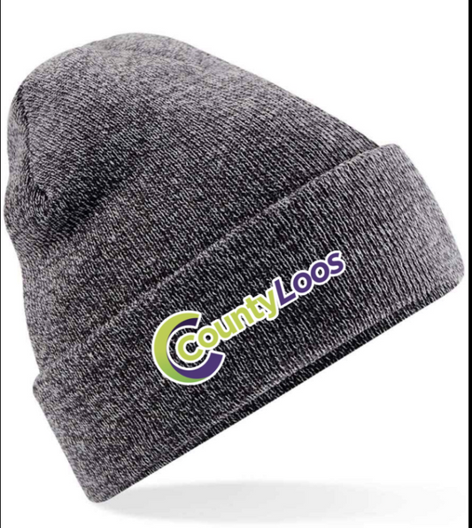 County loos embroidered beanie