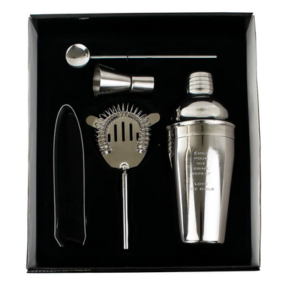 Steel Cocktail Shaker Set