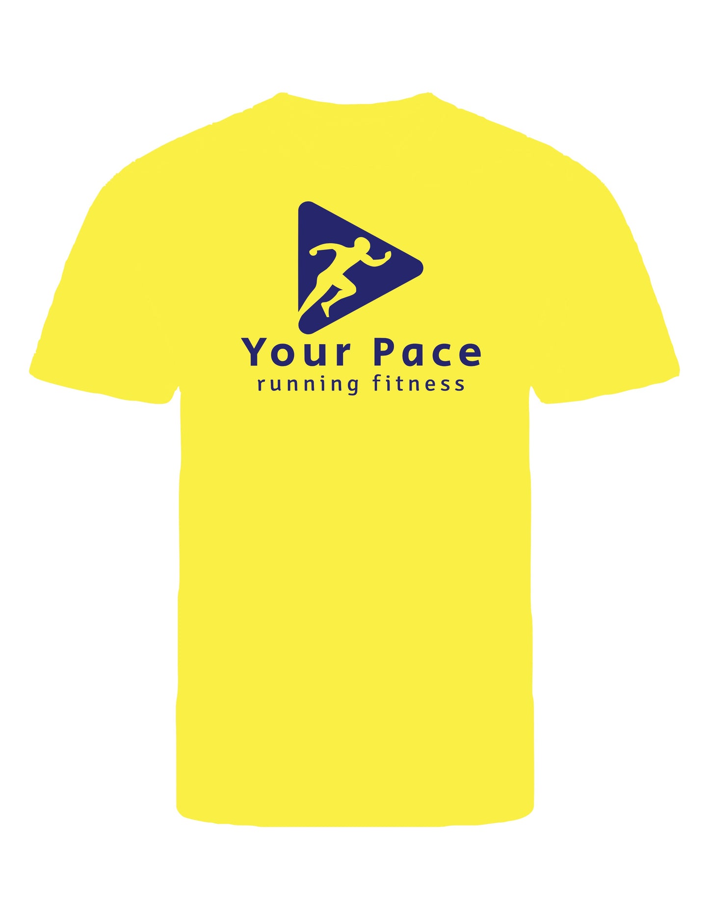 Your Pace - Mens- Yellow Tech Tee