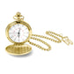 Roman Numeral Gold Pocket Watch