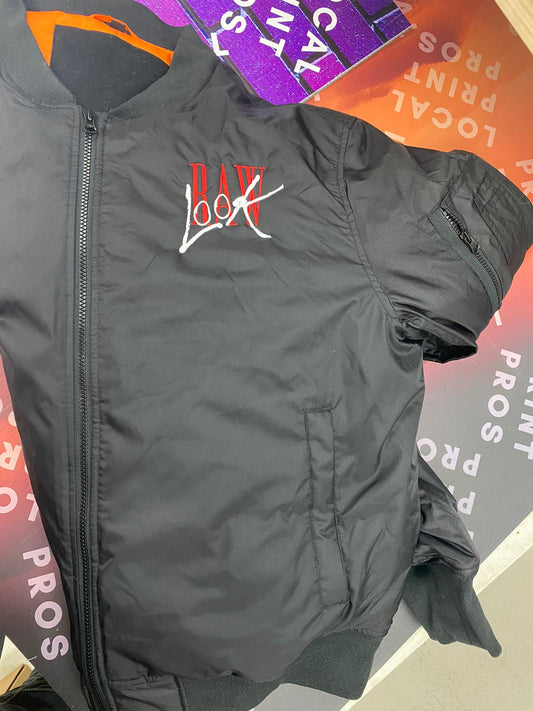 Raw Look Bomber Jacket V2