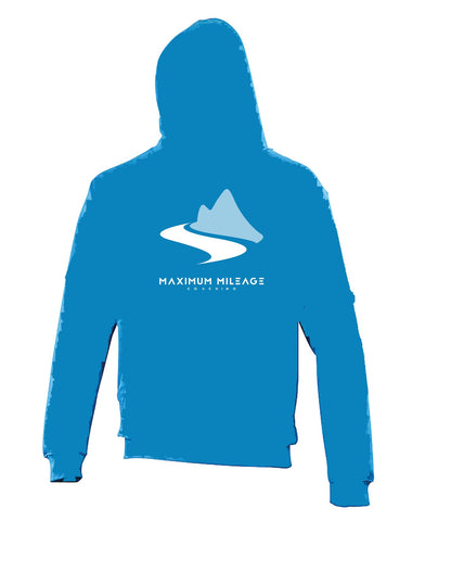 Maximum Mileage Blue/grey Hoodie