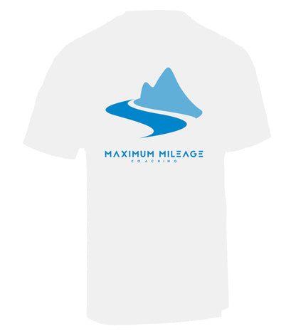 Maximum Mileage White Tee - Womens
